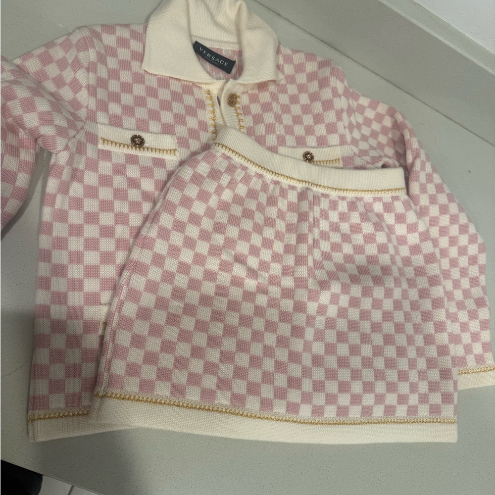 Versace checkered wool set - Picture 15 of 16